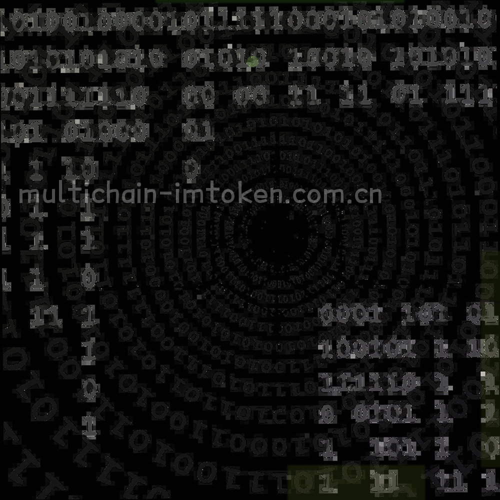 暗色底上由问号轮廓抽象成的节点与分支示意图形，线条带发光效果